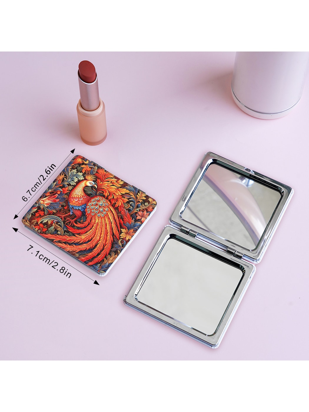 Mirroray - Decorative Printed Foldable Compact Mirror