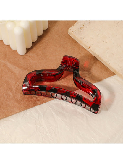 Beau - Elegant Hollow-Out Enamel Claw Clip