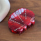 Beau - Shell Acetate Hair Claw Clip Ocean Breeze
