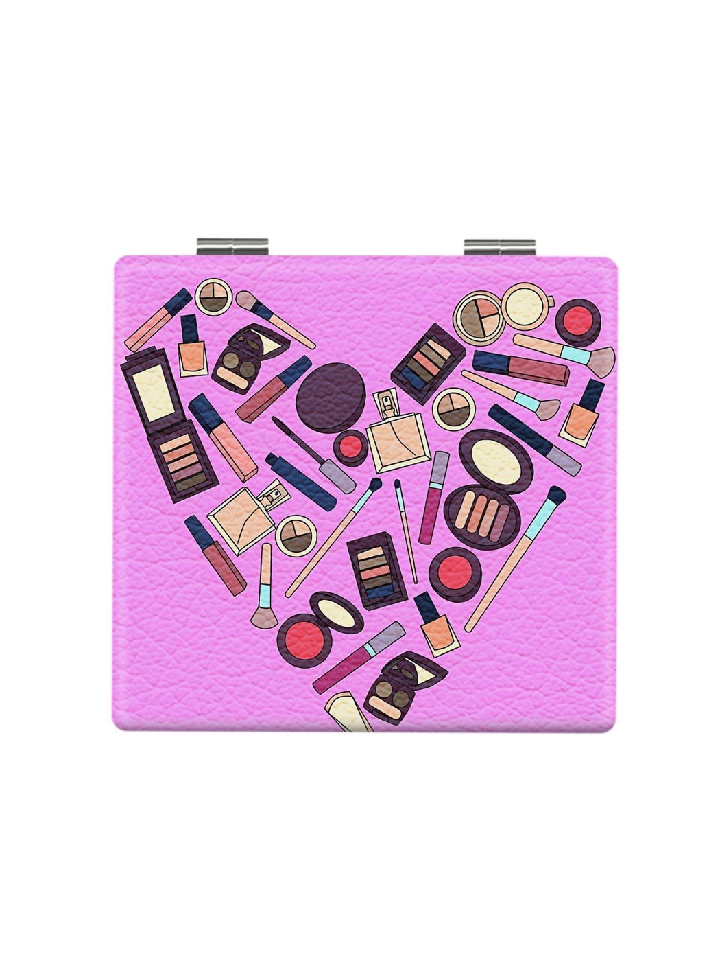 Mirroray - Cartoon Print Portable Folding Makeup Mirror