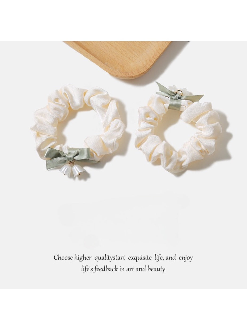Gifty - Lily of the Valley Scrunchie