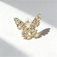 Brovia - Butterfly Detail Bow Shape Alloy Brooch