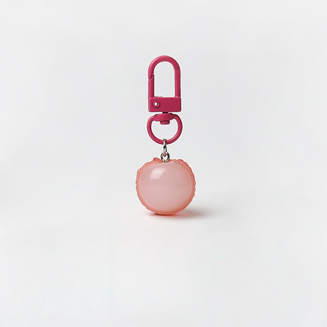 Keypus - Cute Fruit Motif Plastic Metal Keychain