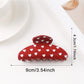 Beau - Minimalist Heart Pattern Hair Claw Clip