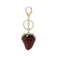 Keypus - Gradient Strawberry Pendant Keychain