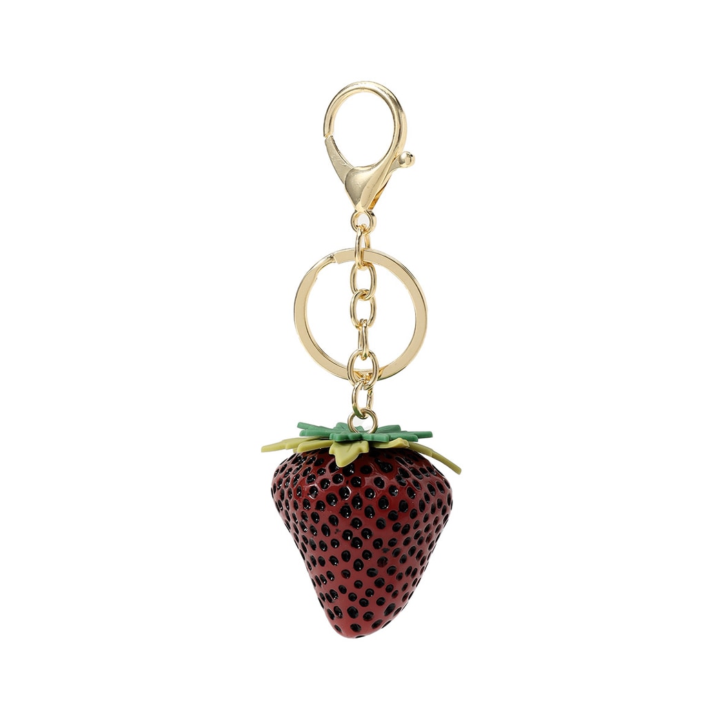 Keypus - Gradient Strawberry Pendant Keychain
