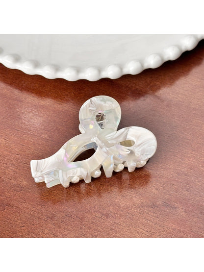 Beau - Acetate Bow Shaped Hollow Hair Clip