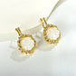 Earedge - Elegant Rose Shaped Earrings