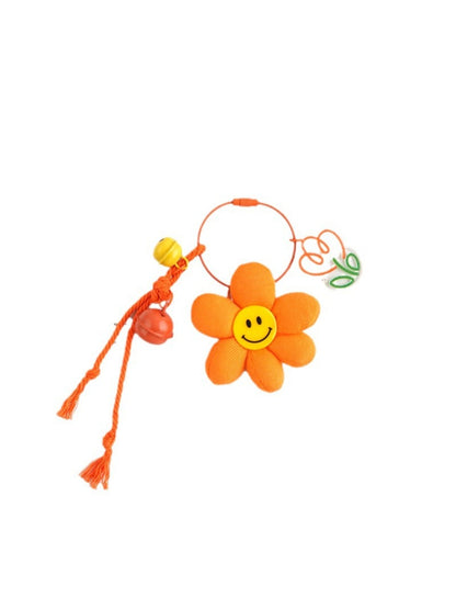 Keypus - Daisy Sunflower Smile Keychain