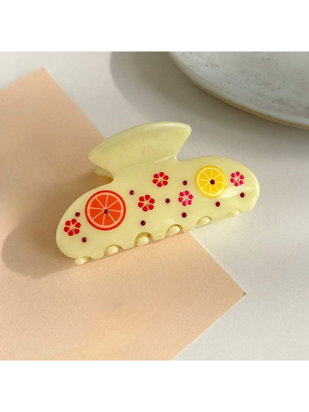 Beau - Cute Patterned Hair Claw Clip