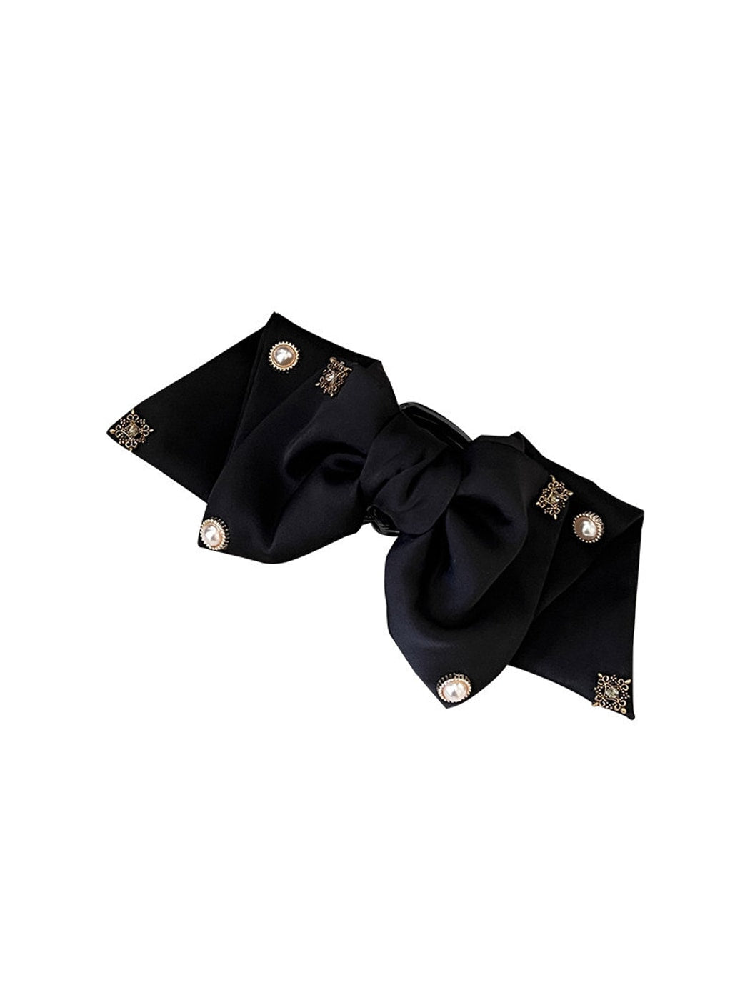 Beau - Satin Finish Butterfly Bow Claw Clip