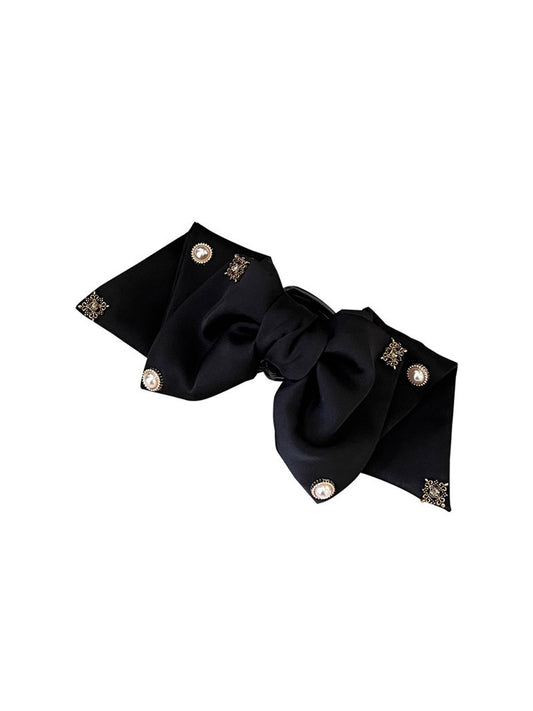 Beau - Satin Finish Butterfly Bow Claw Clip