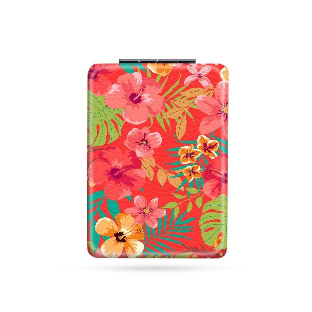 Mirroray - Plant Print Foldable Handheld Makeup Mirror