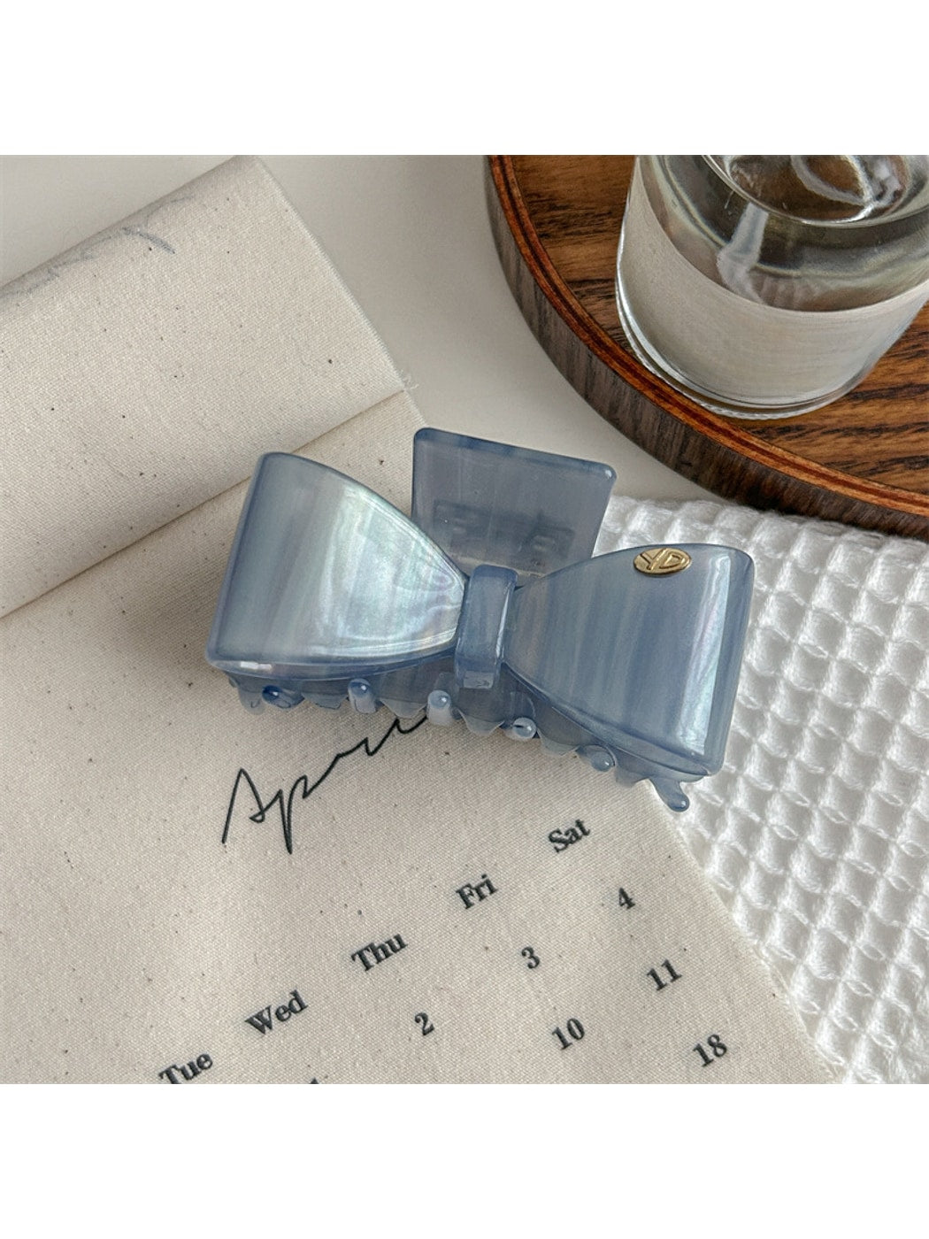 Beau - Butterfly Bow Acetate Hair Claw Clip