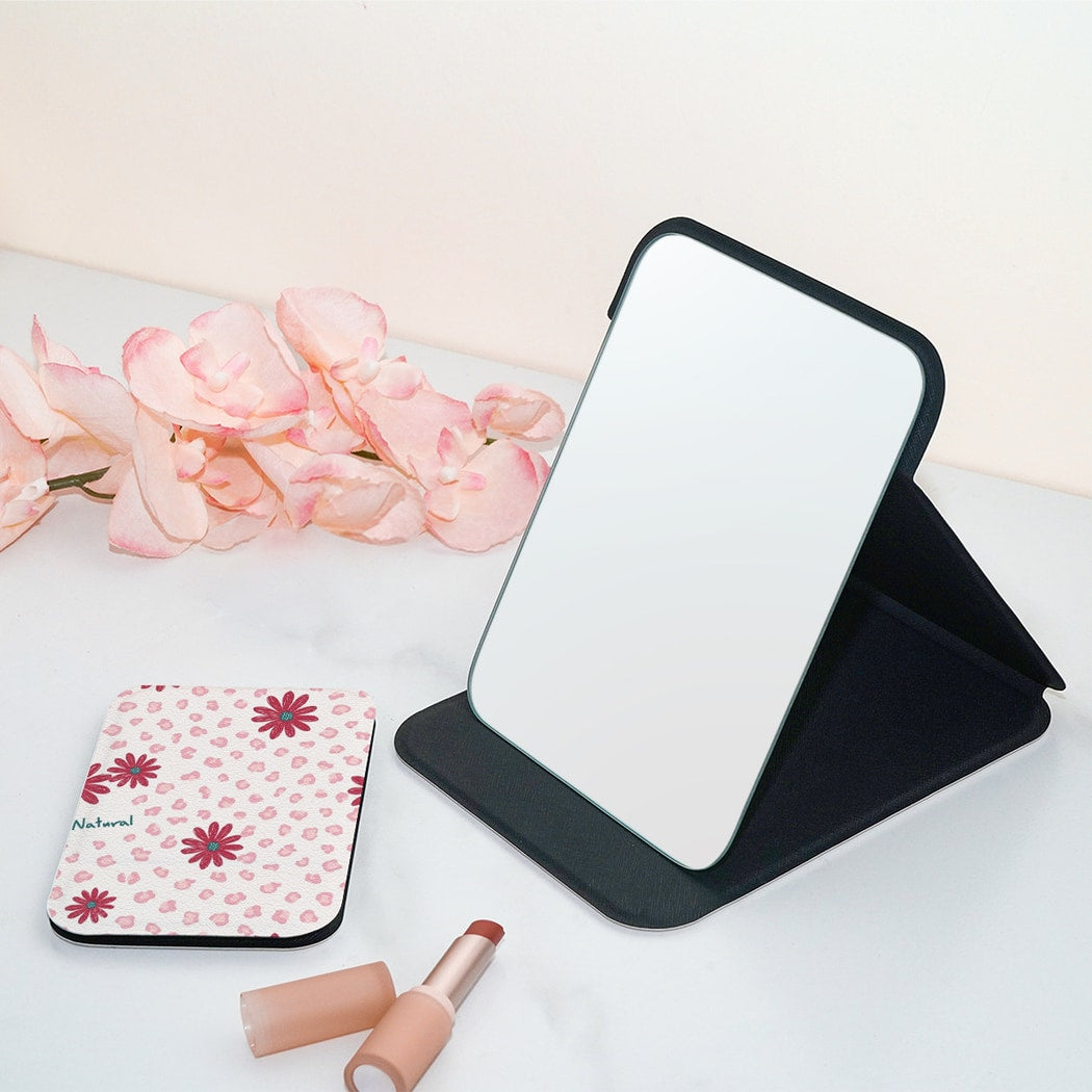 Mirroray - Daisy floral pattern Compact Mirror