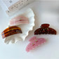 Beau - Cherry Print Clip Claw Hair Clip