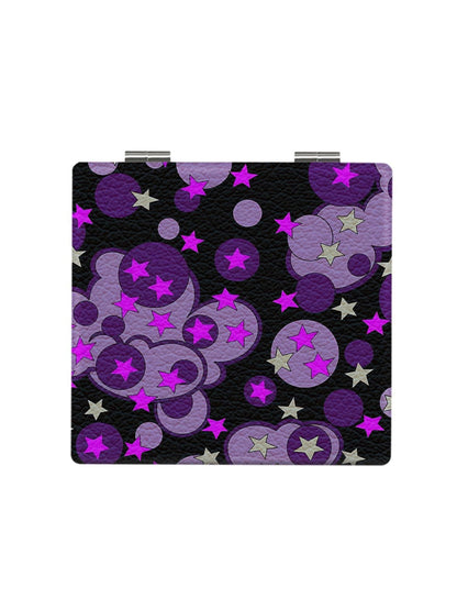 Mirroray - Y2K Cartoon Pattern Folding Makeup Mirror