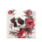 Mirroray - Gothic Skull Print Portable Folding Mirror