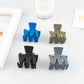 Beau - Solid Color Geometric Hair Claw Clip