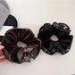 Gifty - Velvet Floral Four Layer Scrunchie