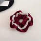Gifty - Elegant Lace Trim Velvet Scrunchie