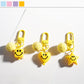 Keypus - Yellow Smiley Face Keychain