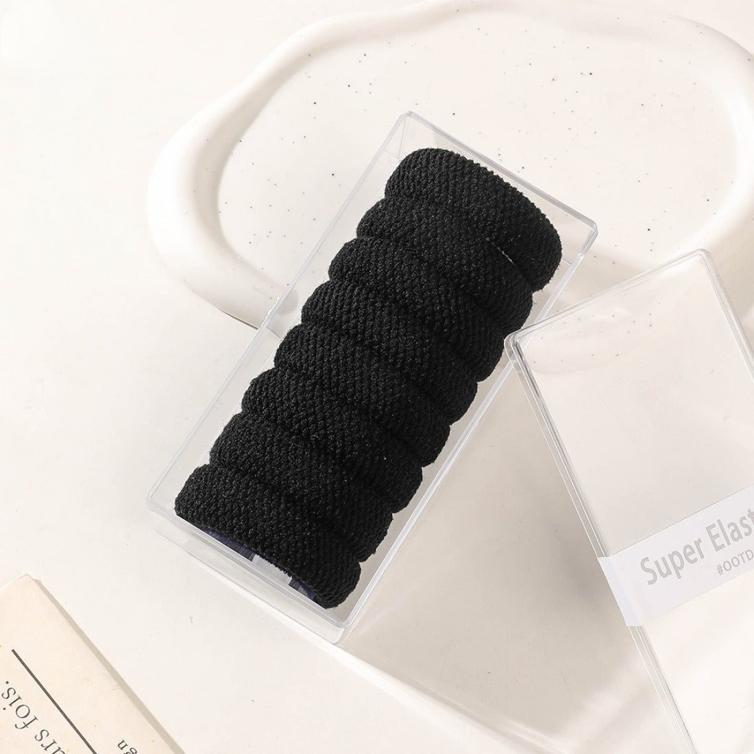 GIFTY - High Elasticity Thick Knitted Hair Ties Box Set