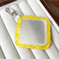 Keypus - Acrylic Square Mirror Bag Charm Keychain