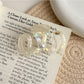 Beau - M-Shaped Acetate Letter Detail Claw Clip
