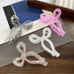 Beau - Sheer Bow Shape Claw Clip