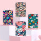 Mirroray - Portable Floral Pattern Folding Makeup Mirror