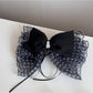 Gifty - Polka Dot Ruffle Edge Polyester Scrunchie