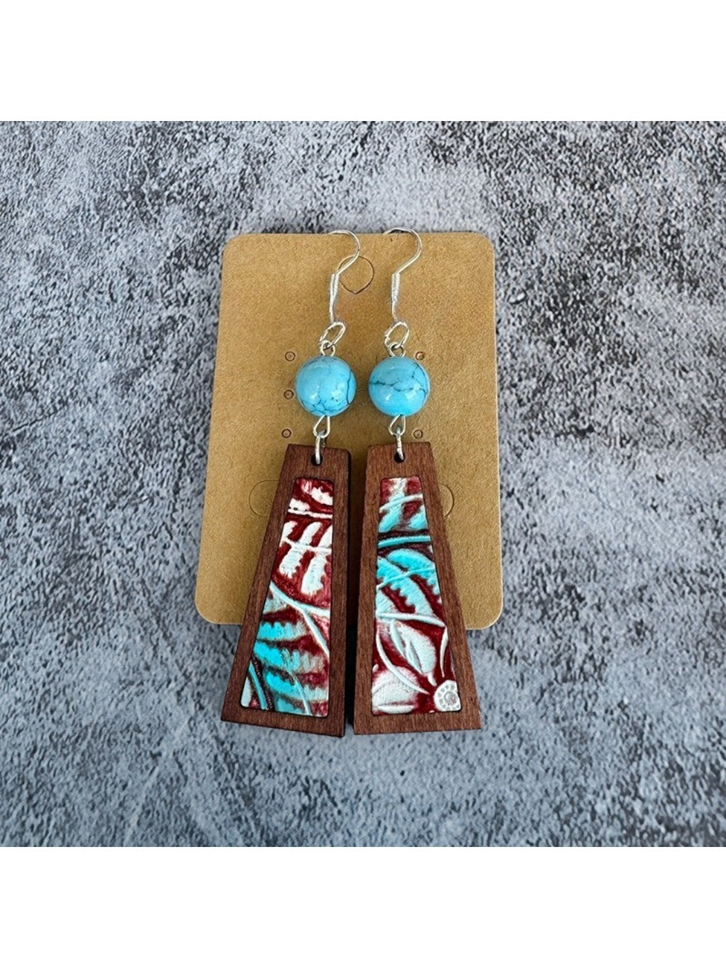 Earedge - Vintage Patchwork Classic Earrings