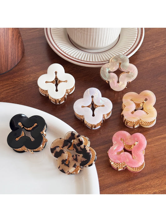 Beau - Elegant Small Flower Hair Clip for Bangs