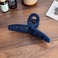 Beau - Elegant Velvet Hair Claw Clip Large