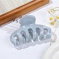 Beau - Marble Pumpkin Shaped Hair Claw Clip