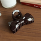 Beau - Glossy Bow Shape Geometric Claw Clip