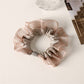 Gifty - Pleated Mesh Ruffled Edge Scrunchie