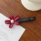 Gifty - Acetate Hair Ties with Flower Design
