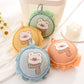 Papo - Cartoon Bear Embroidered Round Bath Pouf
