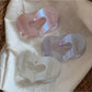 Beau - Decorative Plastic Heart Duckbill Hair Clip