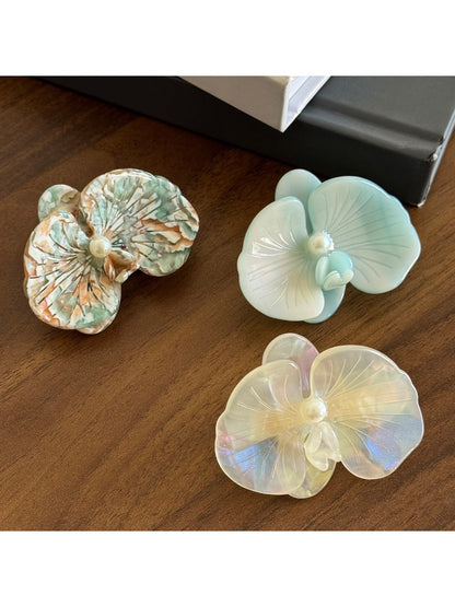 Beau - Elegant Versatile Orchid-Shaped Hair Clip