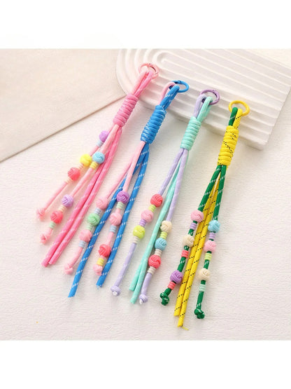 Keypus - Candy-Colored Beaded Chain Keychain