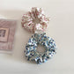 Gifty - Delicate Small Floral Pattern Scrunchie