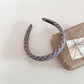 Gifty - Retro Elegant Plaid Hair Hoop