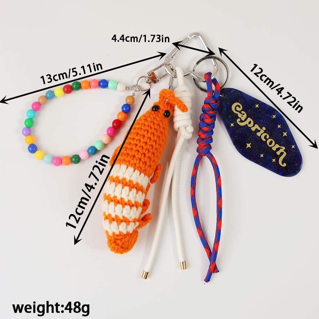Keypus - Polyester Lobster Charm Keychain