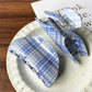 Beau - Glossy Plaid Acetate Hair Claw Clip