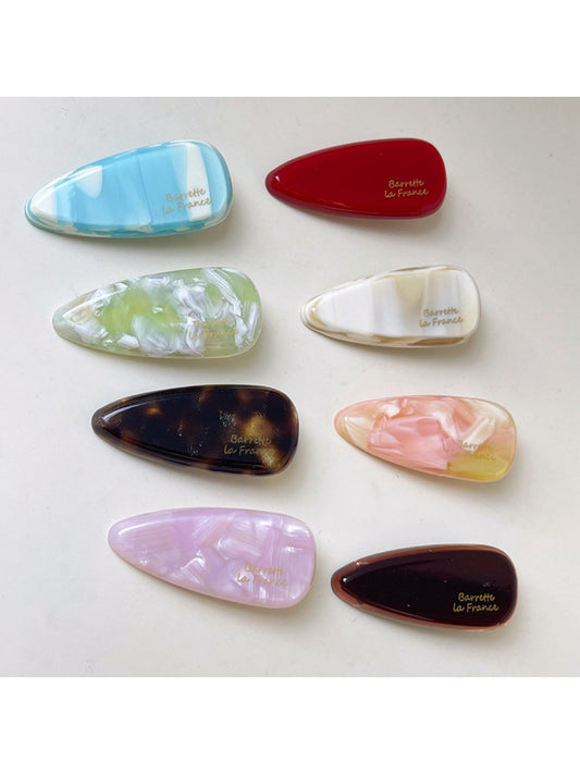 Beau - Elegant Multi Colored Oval Hair Clip