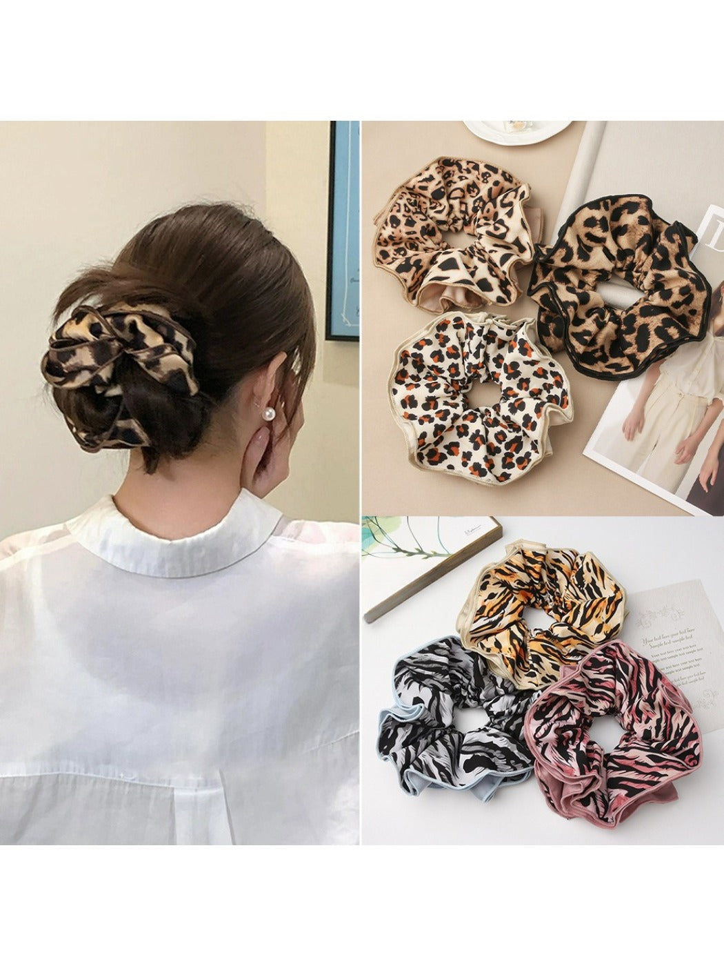 Gifty - Elegant Printed Hair Accessories