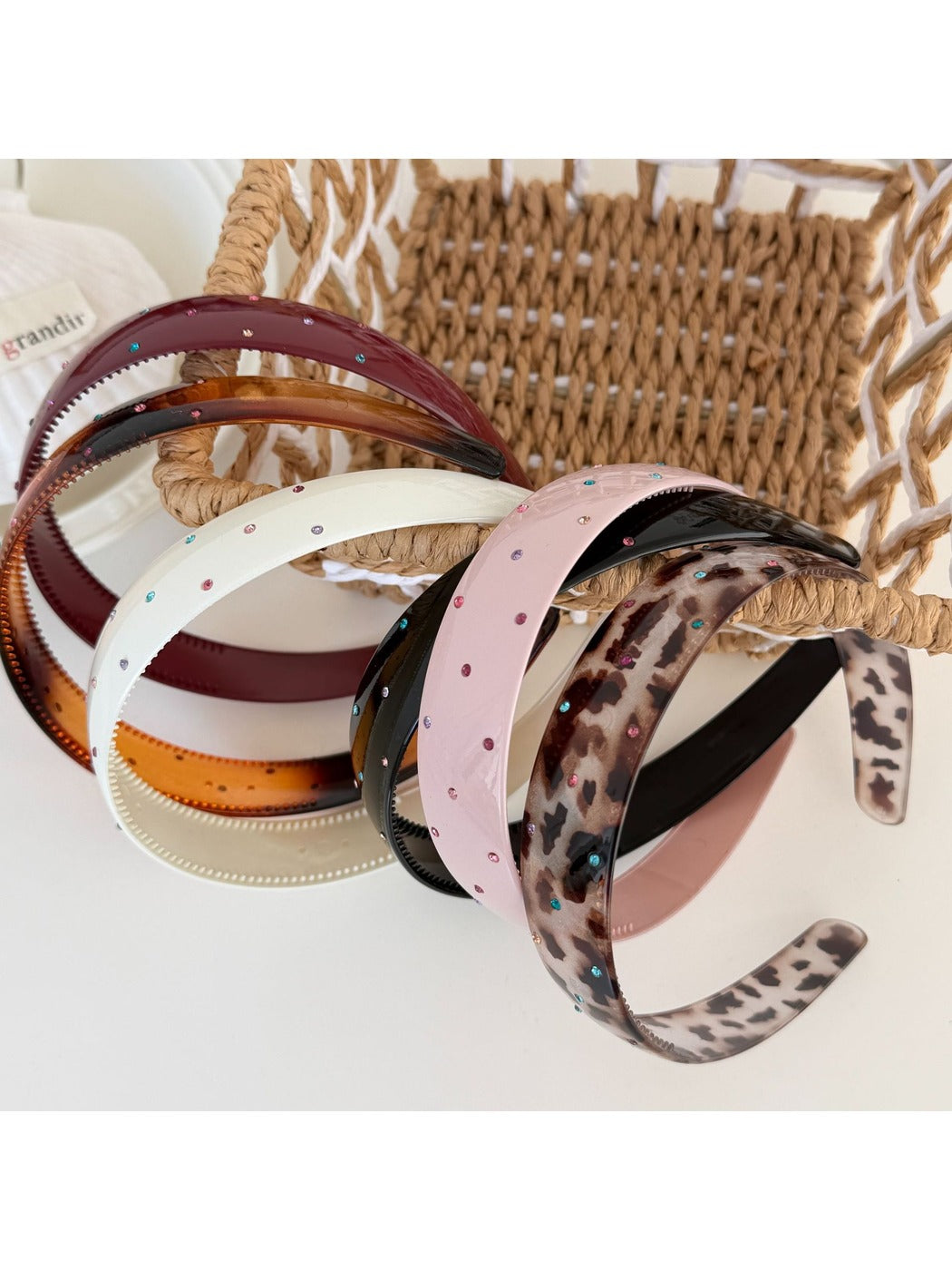 Gifty - Glossy Wide Acetate Headband